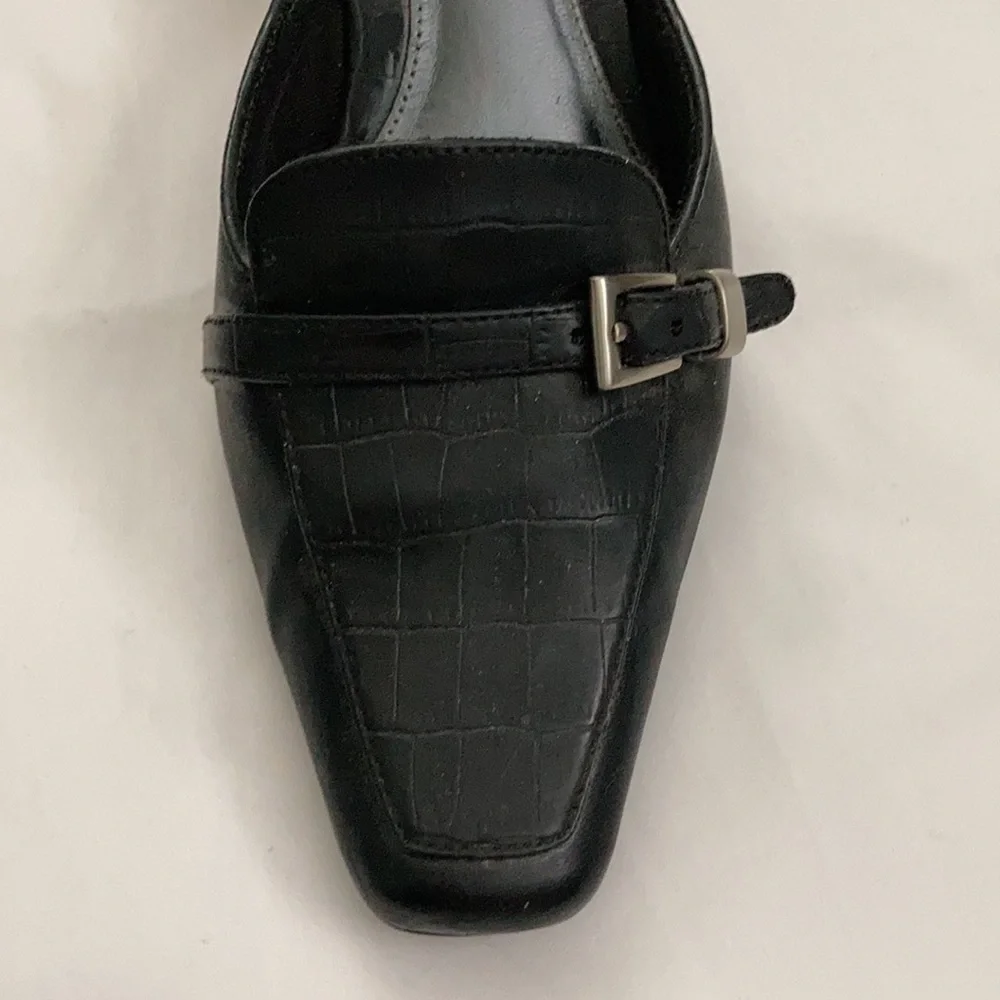 LifeStride Women’s Size 8.5M Black Slip-on Heels